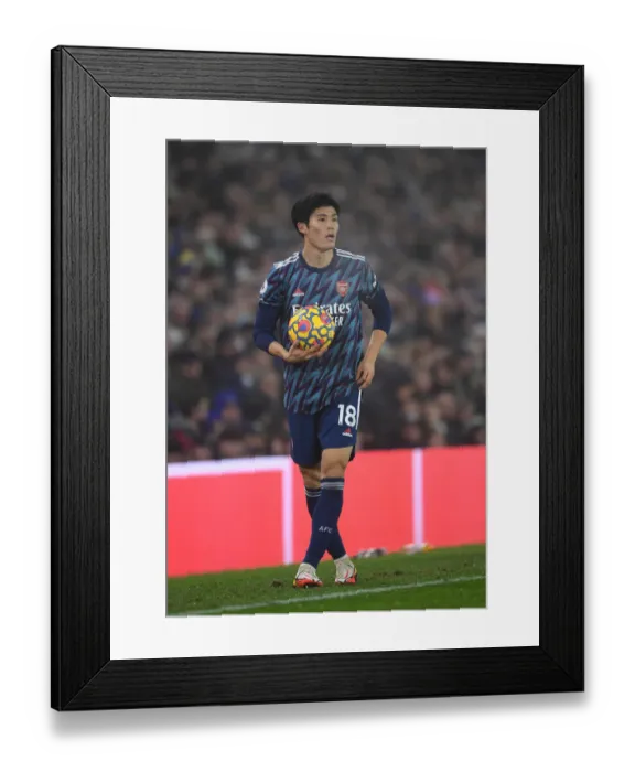 Framed Print : Arsenal vs Leeds United: Premier League Battle at Elland Road (December 2021)