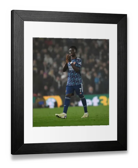 Framed Print : Bukayo Saka Bids Farewell: Leeds United vs. Arsenal, Premier League 2021-22 Framed Print : Bukayo Saka Bids Farewell: Leeds United vs. Arsenal, Premier League 2021-22