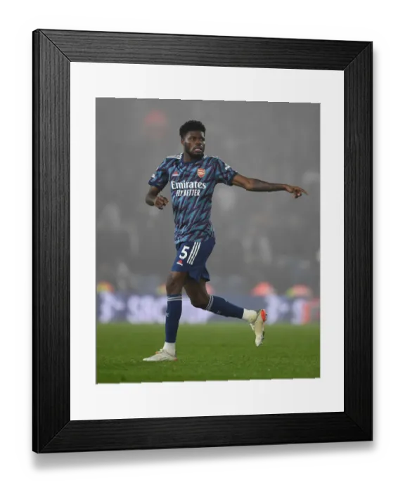 Framed Print : Thomas Partey in Action: Arsenal vs. Leeds United, Premier League 2021-22 Framed Print : Thomas Partey in Action: Arsenal vs. Leeds United, Premier League 2021-22