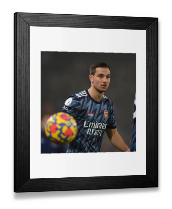 Framed Print : Arsenal's Cedric Faces Off in Intense Premier League Clash Against Leeds United Framed Print : Arsenal's Cedric Faces Off in Intense Premier League Clash Against Leeds United