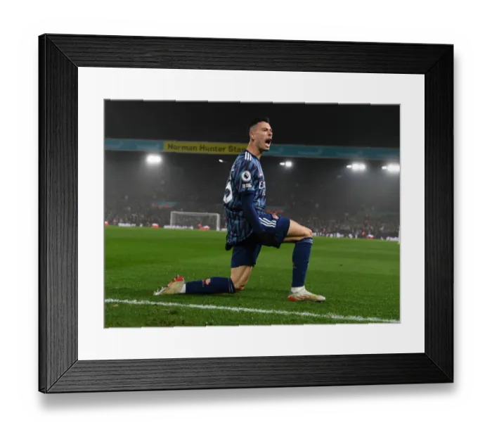 Framed Print : Gabriel Martinelli Scores Historic First Goal for Arsenal: Leeds United vs. Arsenal, Premier League 2021-22 Framed Print : Gabriel Martinelli Scores Historic First Goal for Arsenal: Leeds United vs. Arsenal, Premier League 2021-22