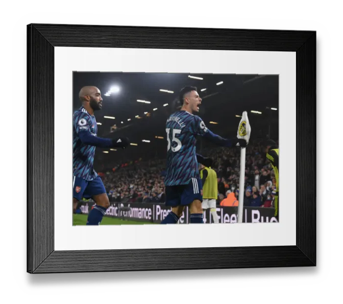 Framed Print : Gabriel Martinelli Scores First Arsenal Goal: Leeds United vs. Arsenal, 2021-22 Premier League - Martinelli's Debut Strike for the Gunners Framed Print : Gabriel Martinelli Scores First Arsenal Goal: Leeds United vs. Arsenal, 2021-22 Premier League - Martinelli's Debut Strike for the Gunners