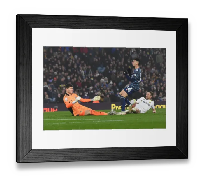 Framed Print : Gabriel Martinelli Scores First Arsenal Goal: Leeds United vs. Arsenal, 2021-22 Premier League - Martinelli's Debut Strike for the Gunners Framed Print : Gabriel Martinelli Scores First Arsenal Goal: Leeds United vs. Arsenal, 2021-22 Premier League - Martinelli's Debut Strike for the Gunners