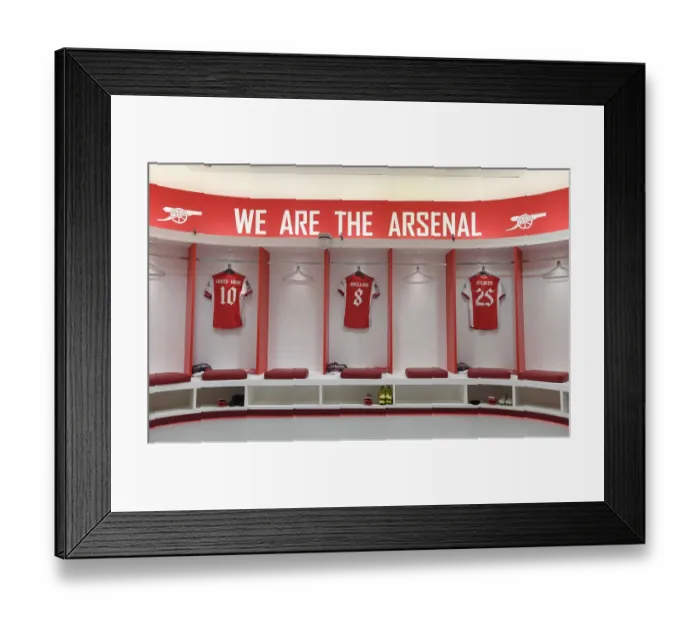 Framed Print : Arsenal Changing Room: Emile Smith Rowe, Martin Odegaard, and Mo Elneny Ahead of Carabao Cup Quarterfinal vs. Sunderland Framed Print : Arsenal Changing Room: Emile Smith Rowe, Martin Odegaard, and Mo Elneny Ahead of Carabao Cup Quarterfinal vs. Sunderland
