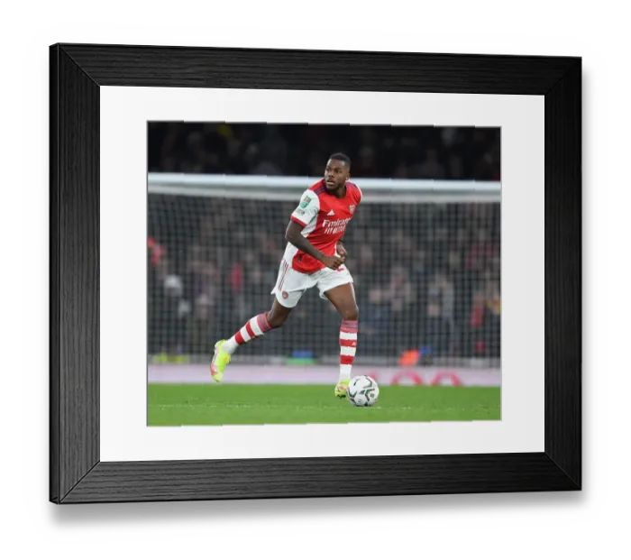 Framed Print : Nuno Tavares in Action: Arsenal's Defensive Star Shines in Carabao Cup Quarters vs Sunderland Framed Print : Nuno Tavares in Action: Arsenal's Defensive Star Shines in Carabao Cup Quarters vs Sunderland