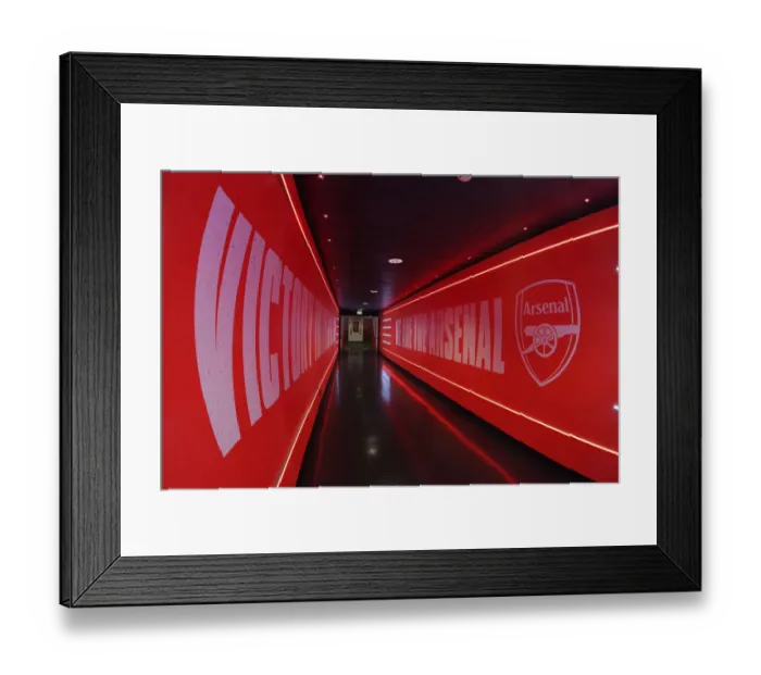 Framed Print : Arsenal Players Gather in the Tunnel before Carabao Cup Quarterfinal vs Sunderland Framed Print : Arsenal Players Gather in the Tunnel before Carabao Cup Quarterfinal vs Sunderland