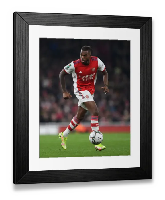 Framed Print : Arsenal's Nuno Tavares Shines: Impressive Victory Over Sunderland in Carabao Cup Framed Print : Arsenal's Nuno Tavares Shines: Impressive Victory Over Sunderland in Carabao Cup