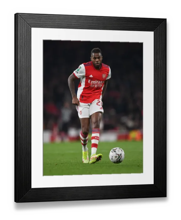 Framed Print : Arsenal's Nuno Tavares Shines: Carabao Cup Quarterfinal Victory over Sunderland Framed Print : Arsenal's Nuno Tavares Shines: Carabao Cup Quarterfinal Victory over Sunderland