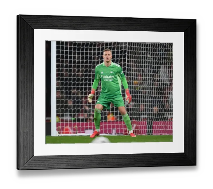 Framed Print : Arsenal's Bernd Leno Focuses in Carabao Cup Quarterfinal vs. Sunderland Framed Print : Arsenal's Bernd Leno Focuses in Carabao Cup Quarterfinal vs. Sunderland