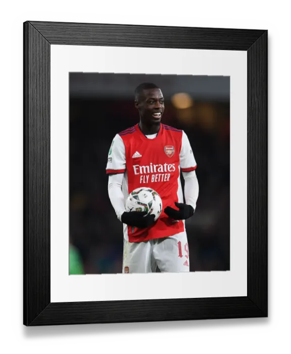 Framed Print : Arsenal's Nicolas Pepe in Action: Carabao Cup Clash against Sunderland Framed Print : Arsenal's Nicolas Pepe in Action: Carabao Cup Clash against Sunderland
