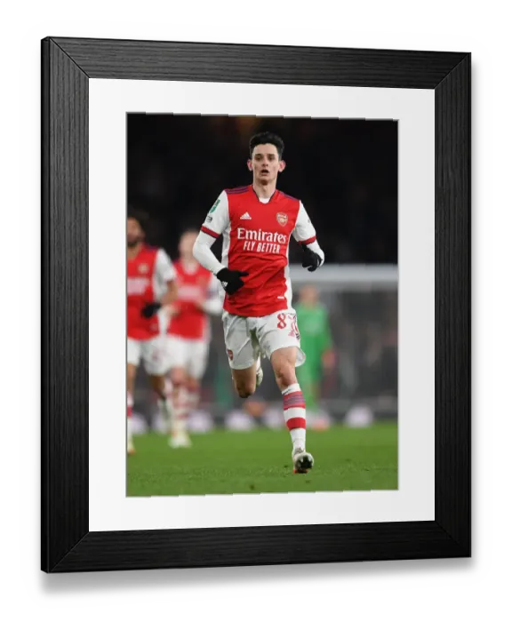 Framed Print : Charlie Patino's Breakthrough Performance: Arsenal Advance to Carabao Cup Quarter-Finals Framed Print : Charlie Patino's Breakthrough Performance: Arsenal Advance to Carabao Cup Quarter-Finals