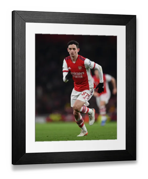Framed Print : Charlie Patino's Breakthrough: Arsenal Reach Carabao Cup Semis