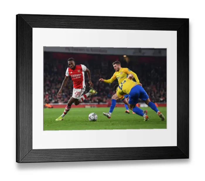 Framed Print : Nuno Tavares Stars: Arsenal Advance in Carabao Cup with Win over Sunderland Framed Print : Nuno Tavares Stars: Arsenal Advance in Carabao Cup with Win over Sunderland
