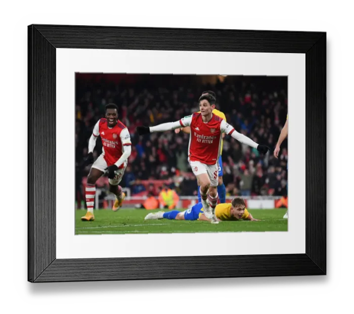 Framed Print : Charlie Patino's Five-Goal Sensation: Arsenal Reaches Carabao Cup Semis Framed Print : Charlie Patino's Five-Goal Sensation: Arsenal Reaches Carabao Cup Semis
