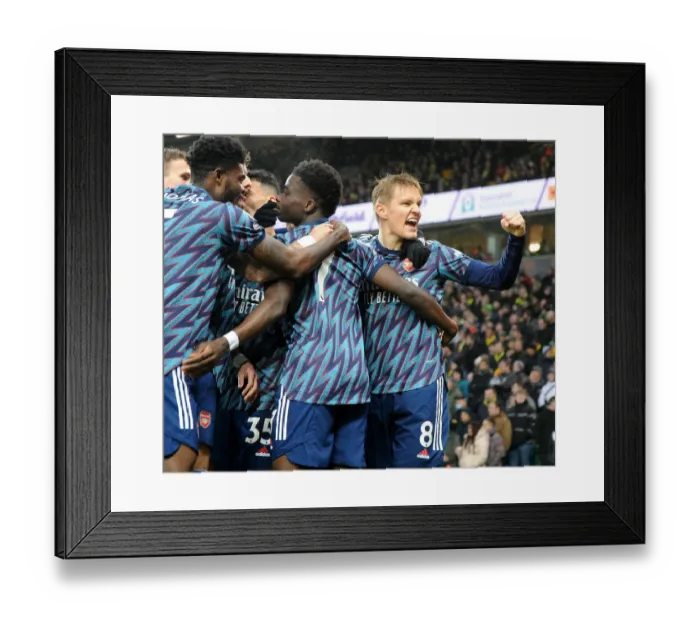 Framed Print : Norwich City v Arsenal - Premier League Framed Print : Norwich City v Arsenal - Premier League
