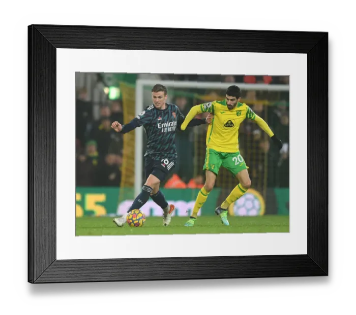 Framed Print : Holding Off Norwich: Intense Moment from Arsenal's Premier League Clash Framed Print : Holding Off Norwich: Intense Moment from Arsenal's Premier League Clash