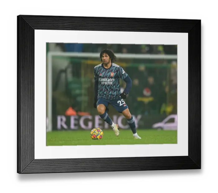Framed Print : Arsenal's Mohamed Elneny in Action against Norwich City - Premier League 2021-22 Framed Print : Arsenal's Mohamed Elneny in Action against Norwich City - Premier League 2021-22