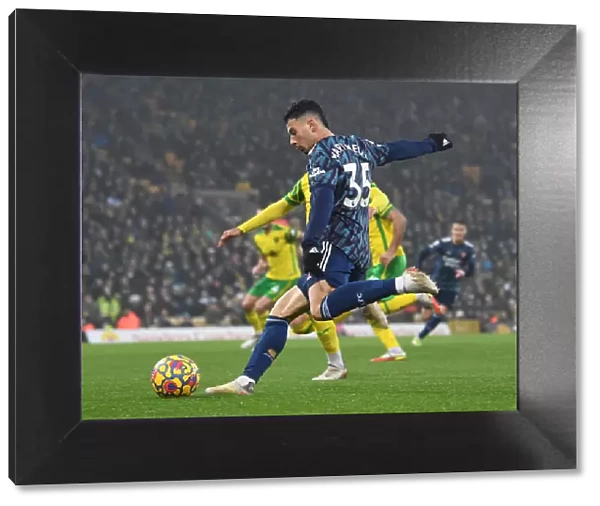 Gabriel Martinelli in Action: Norwich City vs Arsenal, Premier League 2021-22