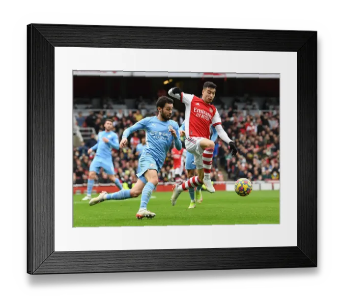 Framed Print : Arsenal v Manchester City - Premier League