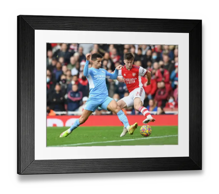 Framed Print : Arsenal vs Manchester City: Tierney vs Cancelo - Premier League Clash at Emirates Stadium Framed Print : Arsenal vs Manchester City: Tierney vs Cancelo - Premier League Clash at Emirates Stadium