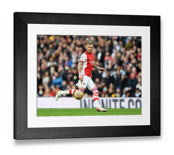 Framed Print : Battle at the Emirates: Arsenal vs Manchester City - Ben White's Intense Performance (2021-22) Framed Print : Battle at the Emirates: Arsenal vs Manchester City - Ben White's Intense Performance (2021-22)