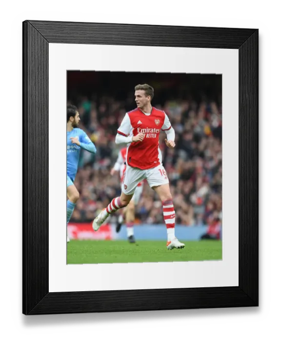 Framed Print : Rob Holding in Action: Arsenal vs Manchester City, Premier League 2021-22, Emirates Stadium Framed Print : Rob Holding in Action: Arsenal vs Manchester City, Premier League 2021-22, Emirates Stadium