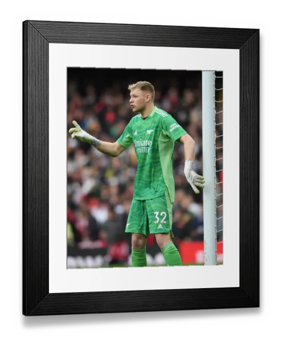 Framed Print : Arsenal's New Star: Aaron Ramsdale Brilliantly Debuts Against Manchester City in Premier League 2021-22 Framed Print : Arsenal's New Star: Aaron Ramsdale Brilliantly Debuts Against Manchester City in Premier League 2021-22