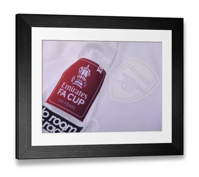 Framed Print : Arsenal's Pursuit for FA Cup Win #15: Nottingham Forest vs. Arsenal
