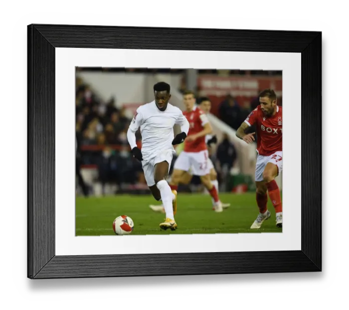 Framed Print : Eddie Nketiah's Star Performance: Arsenal Triumphs Over Nottingham Forest in FA Cup Clash (2021-22) Framed Print : Eddie Nketiah's Star Performance: Arsenal Triumphs Over Nottingham Forest in FA Cup Clash (2021-22)