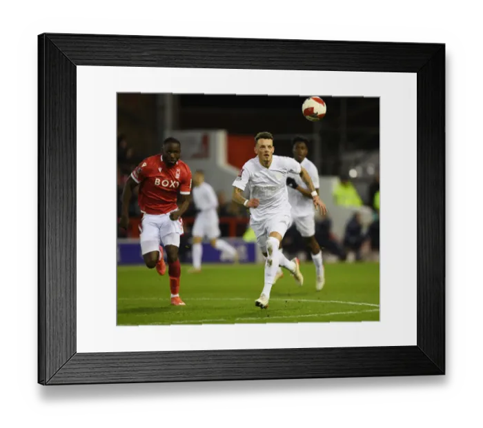 Framed Print : Ben White's Determined Stand: Arsenal vs. Nottingham Forest in FA Cup Clash Framed Print : Ben White's Determined Stand: Arsenal vs. Nottingham Forest in FA Cup Clash