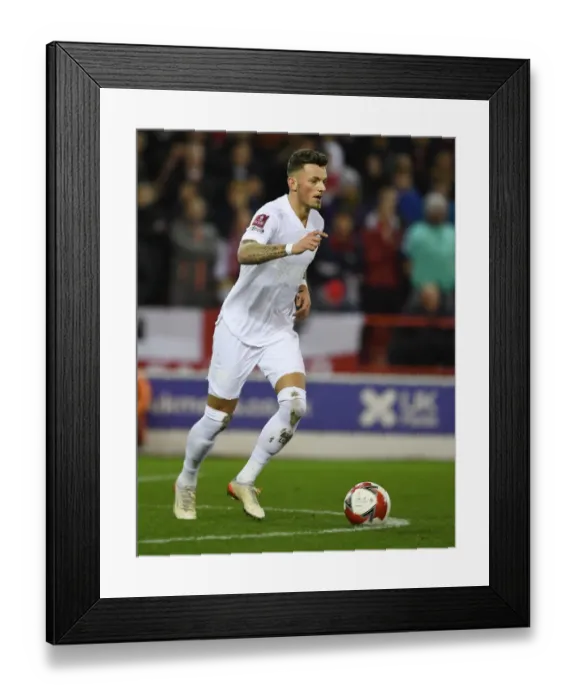 Framed Print : Arsenal's Ben White Faces Nottingham Forest in FA Cup Clash Framed Print : Arsenal's Ben White Faces Nottingham Forest in FA Cup Clash