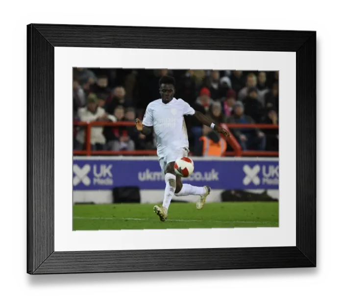 Framed Print : Arsenal's Bukayo Saka Shines in FA Cup Clash vs Nottingham Forest (January 2022) Framed Print : Arsenal's Bukayo Saka Shines in FA Cup Clash vs Nottingham Forest (January 2022)
