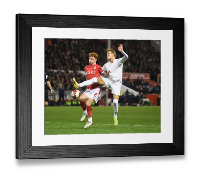Framed Print : Arsenal vs. Nottingham Forest: A Battle for FA Cup Progression Framed Print : Arsenal vs. Nottingham Forest: A Battle for FA Cup Progression