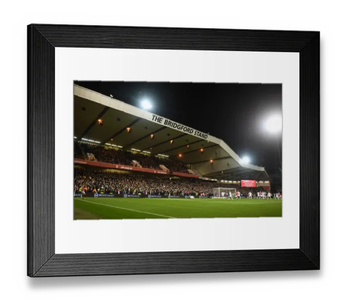 Framed Print : Arsenal Fans at Nottingham Forest vs Arsenal: Emirates FA Cup Third Round, 2021-22