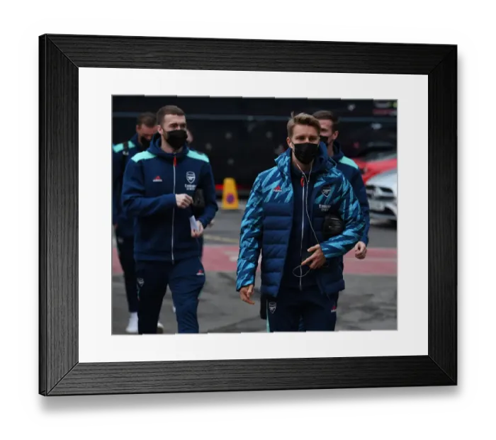 Framed Print : Arsenal's Martin Odegaard Arrives at Nottingham Forest's City Ground for FA Cup Third Round Match Framed Print : Arsenal's Martin Odegaard Arrives at Nottingham Forest's City Ground for FA Cup Third Round Match