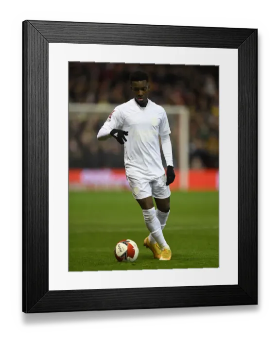 Framed Print : Arsenal's Eddie Nketiah in FA Cup Action: Nottingham Forest vs Arsenal (2021-22) Framed Print : Arsenal's Eddie Nketiah in FA Cup Action: Nottingham Forest vs Arsenal (2021-22)