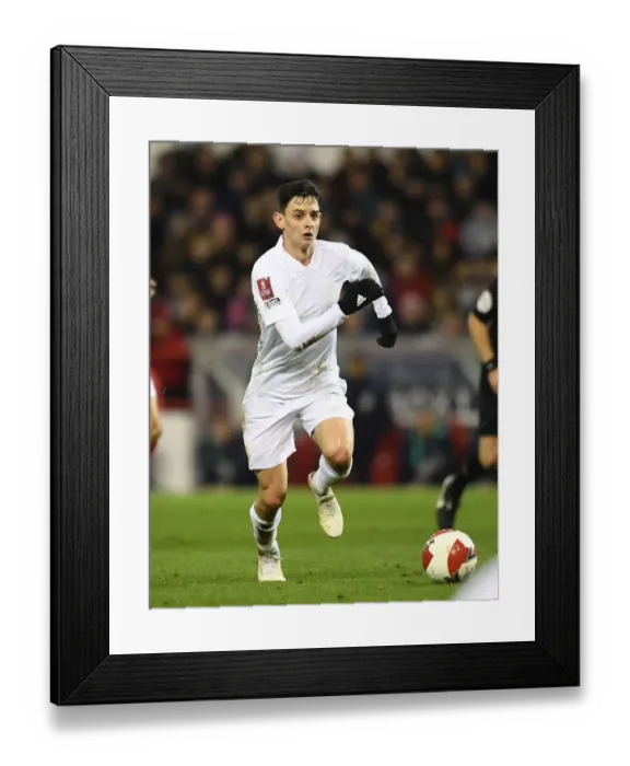 Framed Print : Charlie Patino Shines: Arsenal Advance in FA Cup with Victory over Nottingham Forest (January 2022)