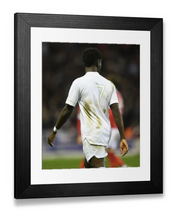 Framed Print : Arsenal's Bukayo Saka in FA Cup Action: Nottingham Forest vs Arsenal (January 2022) Framed Print : Arsenal's Bukayo Saka in FA Cup Action: Nottingham Forest vs Arsenal (January 2022)