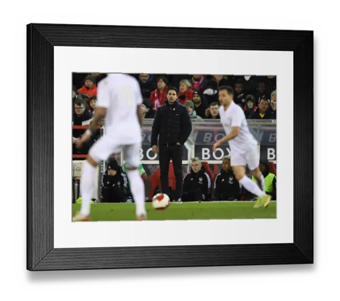 Framed Print : Mikel Arteta at Nottingham Forest: Arsenal Manager in FA Cup Third Round, 2021-22 Framed Print : Mikel Arteta at Nottingham Forest: Arsenal Manager in FA Cup Third Round, 2021-22