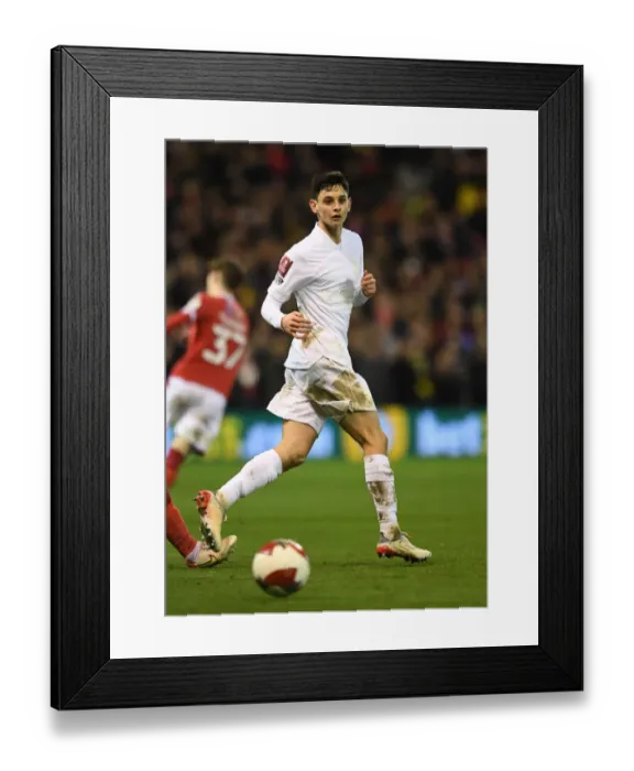 Framed Print : Arsenal's Charlie Patino Shines in FA Cup Third Round Clash Against Nottingham Forest Framed Print : Arsenal's Charlie Patino Shines in FA Cup Third Round Clash Against Nottingham Forest