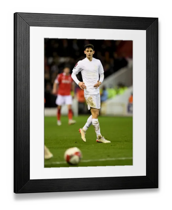 Framed Print : Charlie Patino's Standout Performance: Arsenal Progresses in FA Cup Against Nottingham Forest