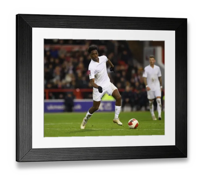 Framed Print : Arsenal's Albert Sambi Lokonga in FA Cup Action: Arsenal vs Nottingham Forest (2021-22) Framed Print : Arsenal's Albert Sambi Lokonga in FA Cup Action: Arsenal vs Nottingham Forest (2021-22)
