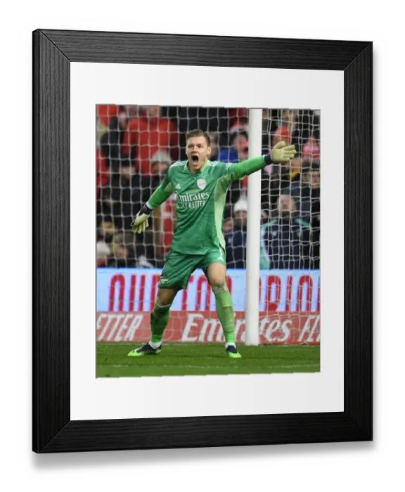 Framed Print : Arsenal's Bernd Leno in Action at Nottingham Forest in FA Cup Third Round, 2021-22 Framed Print : Arsenal's Bernd Leno in Action at Nottingham Forest in FA Cup Third Round, 2021-22