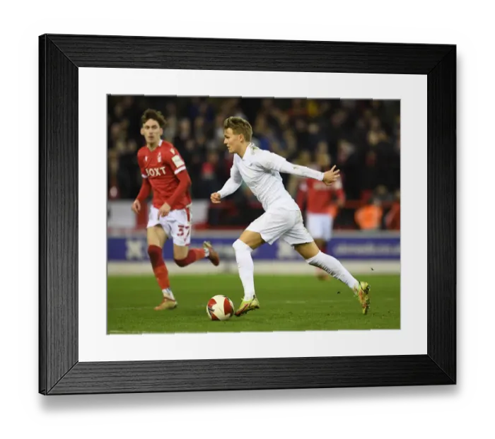 Framed Print : Martin Odegaard at Nottingham Forest: Arsenal's FA Cup Encounter (2021-22) Framed Print : Martin Odegaard at Nottingham Forest: Arsenal's FA Cup Encounter (2021-22)