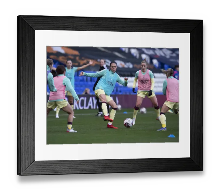 Framed Print : Arsenal Women's Supremacy: Crushing Birmingham City in WSL Showdown (September 1, 2022)