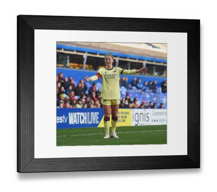 Framed Print : Arsenal Women's Supremacy: Crushing Birmingham City in WSL Showdown (09 / 01 / 2022) Framed Print : Arsenal Women's Supremacy: Crushing Birmingham City in WSL Showdown (09 / 01 / 2022)