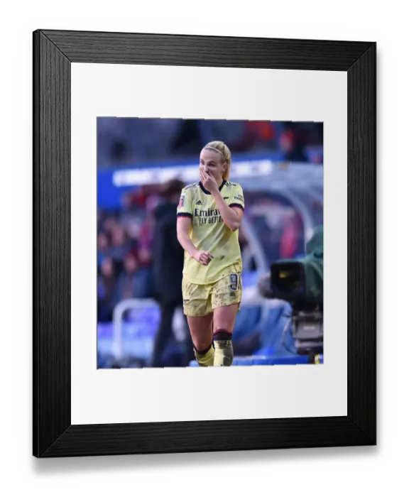 Framed Print : Arsenal Women's Triumph: Victory Over Birmingham City in WSL Clash (09 / 01 / 2022) Framed Print : Arsenal Women's Triumph: Victory Over Birmingham City in WSL Clash (09 / 01 / 2022)