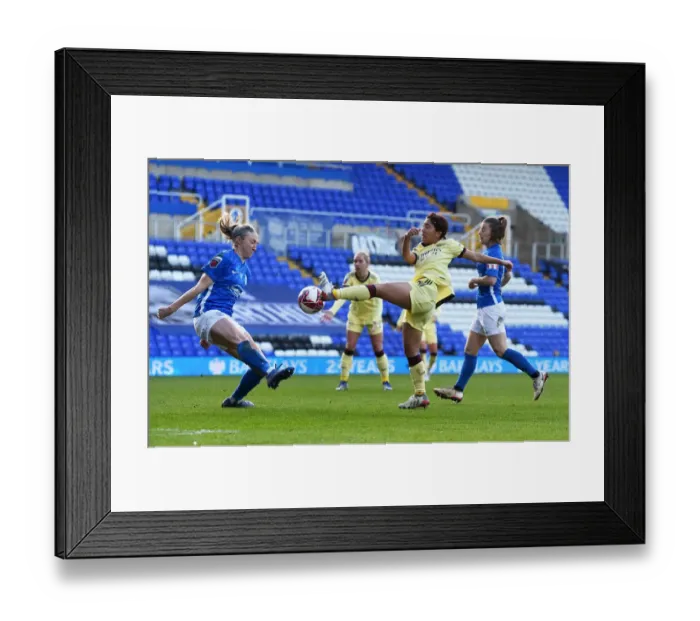 Framed Print : Arsenal Women's Thrilling Victory Over Birmingham City in WSL Clash (09 / 01 / 2022) Framed Print : Arsenal Women's Thrilling Victory Over Birmingham City in WSL Clash (09 / 01 / 2022)