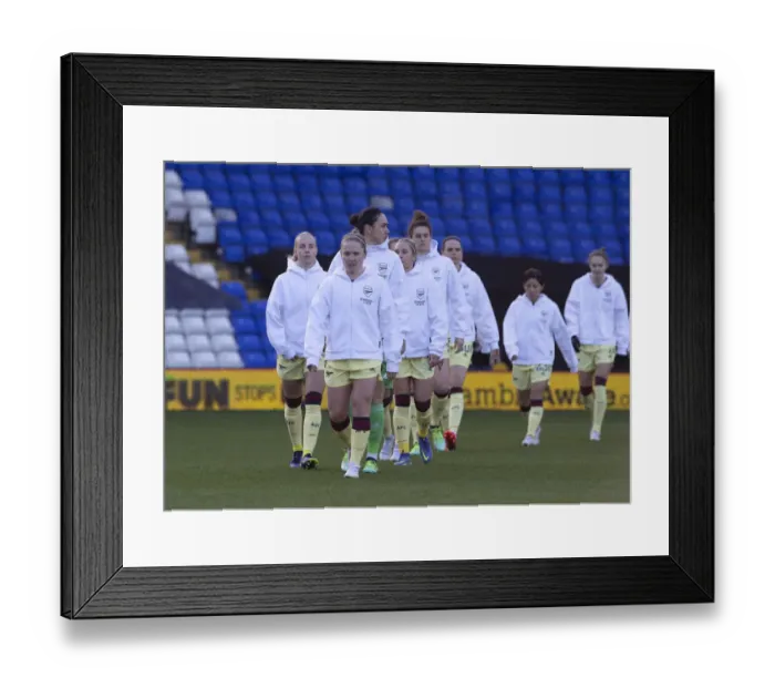 Framed Print : Arsenal Women's Supremacy: Crushing Birmingham City in WSL 1 (09 / 01 / 2022) Framed Print : Arsenal Women's Supremacy: Crushing Birmingham City in WSL 1 (09 / 01 / 2022)