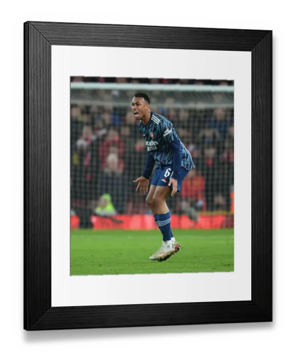 Framed Print : Arsenal's Gabriel Faces Off Against Liverpool in Carabao Cup Semi-Final Framed Print : Arsenal's Gabriel Faces Off Against Liverpool in Carabao Cup Semi-Final